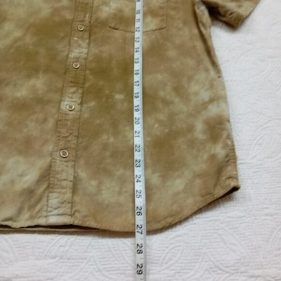 RVCA Mens Regular Fit Tie-Dye Short Sleeve Shirt Size M Cotton - Picture 10 of 10